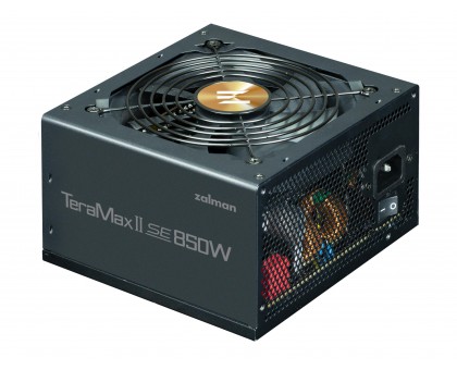 Блок живлення Zalman Teramax II SE (850W) 89%, 80+ Gold, 120мм, 1xMB 28pin (18+10), 2xCPU(4pin+ 4pin), 3xMolex, 12xSATA, 4xPCIe 8pin(6+2), 1xPCIe GEN5 16pin, Fully Modular Блок живлення Zalman Teramax II SE (850W) 89%, 80+ Gold, 120мм, 1xMB 28pin (18+10), 2xCPU(4pin+ 4pin), 3xMolex, 12xSATA, 4xPCIe 8pin(6+2), 1xPCIe GEN5 16pin, Fully Modular