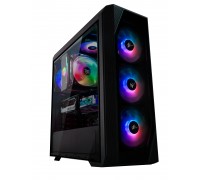 Корпус Zalman N5 TF без БП 1xUSB3.0, 2xUSB2.0 4x120мм RGB VGA 365мм LCS ready Acrylic Side Panel TG Front Panel ATX чёрный