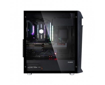 Корпус Zalman Z1 Plus без БЖ, 2xUSB3.0, 1xUSB2.0, 3x120мм, VGA 385мм, LCS ready, TG Side Panel, ATX, чорний Корпус Zalman Z1 Plus без БЖ, 2xUSB3.0, 1xUSB2.0, 3x120мм, VGA 385мм, LCS ready, TG Side Panel, ATX, чорний