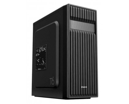 Корпус Zalman T6 без БЖ, 1xUSB3.0, 2xUSB2.0, 1x120мм, VGA 280мм, ATX, чорний Корпус Zalman T6 без БЖ, 1xUSB3.0, 2xUSB2.0, 1x120мм, VGA 280мм, ATX, чорний
