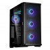 Корпус Zalman Z10 Plus без БЖ, 2xUSB3.0, 1xUSB Type-C, 3x140мм ARGB, 1x120мм ARGB, VGA 395мм, LCS ready, TG Side Panel, EATX, чорний
