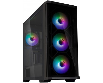 Корпус Zalman Z10 Duo без БЖ, 2xUSB3.0, 1xUSB Type-C, 3x140мм ARGB, 1x120мм ARGB, VGA 395мм, LCS ready, TG Side Panel, EATX, чорний Корпус Zalman Z10 Duo без БЖ, 2xUSB3.0, 1xUSB Type-C, 3x140мм ARGB, 1x120мм ARGB, VGA 395мм, LCS ready, TG Side Panel, EATX, чорний