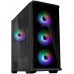 Корпус Zalman Z10 Duo без БЖ, 2xUSB3.0, 1xUSB Type-C, 3x140мм ARGB, 1x120мм ARGB, VGA 395мм, LCS ready, TG Side Panel, EATX, чорний