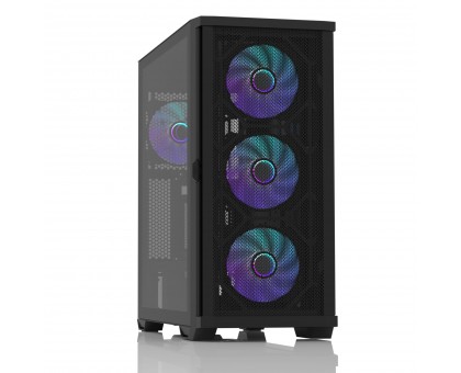 Корпус Zalman Z10 Duo без БЖ, 2xUSB3.0, 1xUSB Type-C, 3x140мм ARGB, 1x120мм ARGB, VGA 395мм, LCS ready, TG Side Panel, EATX, чорний Корпус Zalman Z10 Duo без БЖ, 2xUSB3.0, 1xUSB Type-C, 3x140мм ARGB, 1x120мм ARGB, VGA 395мм, LCS ready, TG Side Panel, EATX, чорний