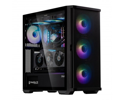 Корпус Zalman Z10 Duo без БЖ, 2xUSB3.0, 1xUSB Type-C, 3x140мм ARGB, 1x120мм ARGB, VGA 395мм, LCS ready, TG Side Panel, EATX, чорний Корпус Zalman Z10 Duo без БЖ, 2xUSB3.0, 1xUSB Type-C, 3x140мм ARGB, 1x120мм ARGB, VGA 395мм, LCS ready, TG Side Panel, EATX, чорний