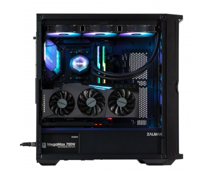 Корпус Zalman Z10 Duo без БЖ, 2xUSB3.0, 1xUSB Type-C, 3x140мм ARGB, 1x120мм ARGB, VGA 395мм, LCS ready, TG Side Panel, EATX, чорний Корпус Zalman Z10 Duo без БЖ, 2xUSB3.0, 1xUSB Type-C, 3x140мм ARGB, 1x120мм ARGB, VGA 395мм, LCS ready, TG Side Panel, EATX, чорний