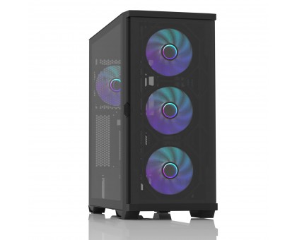 Корпус Zalman Z10 Duo без БЖ, 2xUSB3.0, 1xUSB Type-C, 3x140мм ARGB, 1x120мм ARGB, VGA 395мм, LCS ready, TG Side Panel, EATX, чорний Корпус Zalman Z10 Duo без БЖ, 2xUSB3.0, 1xUSB Type-C, 3x140мм ARGB, 1x120мм ARGB, VGA 395мм, LCS ready, TG Side Panel, EATX, чорний