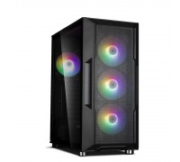 Корпус Zalman I3 Neo без БЖ, 1xUSB3.0, 2xUSB2.0, 4x120мм RGB, VGA 355мм, LCS ready, TG Side Panel, ATX, чорний