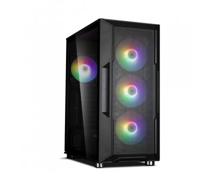 Корпус Zalman I3 Neo без БЖ, 1xUSB3.0, 2xUSB2.0, 4x120мм RGB, VGA 355мм, LCS ready, TG Side Panel, ATX, чорний Корпус Zalman I3 Neo без БЖ, 1xUSB3.0, 2xUSB2.0, 4x120мм RGB, VGA 355мм, LCS ready, TG Side Panel, ATX, чорний