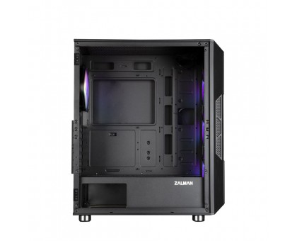 Корпус Zalman I3 Neo без БЖ, 1xUSB3.0, 2xUSB2.0, 4x120мм RGB, VGA 355мм, LCS ready, TG Side Panel, ATX, чорний Корпус Zalman I3 Neo без БЖ, 1xUSB3.0, 2xUSB2.0, 4x120мм RGB, VGA 355мм, LCS ready, TG Side Panel, ATX, чорний