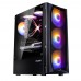 Корпус Zalman N4 Rev.1 без БЖ, 1xUSB3.0, 2xUSB2.0, 3x140мм RGB, 3x120мм RGB, VGA 315мм, LCS ready, TG Side Window, ATX, чорний,