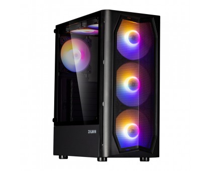 Корпус Zalman N4 Rev.1 без БЖ, 1xUSB3.0, 2xUSB2.0, 3x140мм RGB, 3x120мм RGB, VGA 315мм, LCS ready, TG Side Window, ATX, чорний, Корпус Zalman N4 Rev.1 без БЖ, 1xUSB3.0, 2xUSB2.0, 3x140мм RGB, 3x120мм RGB, VGA 315мм, LCS ready, TG Side Window, ATX, чорний,