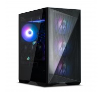 Корпус Zalman Z9 Iceberg MS без БЖ, 2xUSB3.0, 2xUSB2.0, 1xUSB 3.1 Gen2 Type-C, 4x140мм ARGB, VGA 390мм, LCS ready, TG Side Panel, EATX, чорний
