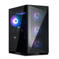 Корпус Zalman Z9 Iceberg MS без БЖ, 2xUSB3.0, 2xUSB2.0, 1xUSB 3.1 Gen2 Type-C, 4x140мм ARGB, VGA 390мм, LCS ready, TG Side Panel, EATX, чорний