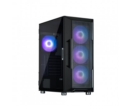 Корпус Zalman I3 Neo ARGB без БЖ, 2xUSB3.0, 1xUSB2.0, 4x120мм ARGB, VGA 355мм, LCS ready, TG Side Panel, ATX, чорний Корпус Zalman I3 Neo ARGB без БЖ, 2xUSB3.0, 1xUSB2.0, 4x120мм ARGB, VGA 355мм, LCS ready, TG Side Panel, ATX, чорний