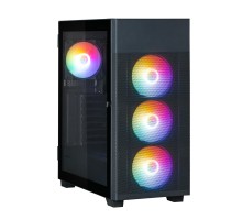 Корпус Zalman S5 Neo без БЖ, 1xUSB3.1, 1xUSB2.0, 4x120мм FRGB, VGA 390мм, LCS ready, TG Side Panel, ATX, чорний