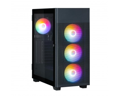 Корпус Zalman S5 Neo без БЖ, 1xUSB3.1, 1xUSB2.0, 4x120мм FRGB, VGA 390мм, LCS ready, TG Side Panel, ATX, чорний Корпус Zalman S5 Neo без БЖ, 1xUSB3.1, 1xUSB2.0, 4x120мм FRGB, VGA 390мм, LCS ready, TG Side Panel, ATX, чорний