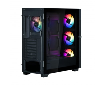 Корпус Zalman S5 Neo без БЖ, 1xUSB3.1, 1xUSB2.0, 4x120мм FRGB, VGA 390мм, LCS ready, TG Side Panel, ATX, чорний Корпус Zalman S5 Neo без БЖ, 1xUSB3.1, 1xUSB2.0, 4x120мм FRGB, VGA 390мм, LCS ready, TG Side Panel, ATX, чорний