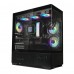 Корпус Zalman Chronix без БЖ, 1xUSB3.0, 1xUSB2.0, 1x Type C, 2x120мм ARGB Reverse, 1x120мм ARGB, VGA 410мм, LCS ready, TG Side/Front Panel, ATX, чорний
