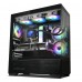Корпус Zalman Chronix без БЖ, 1xUSB3.0, 1xUSB2.0, 1x Type C, 2x120мм ARGB Reverse, 1x120мм ARGB, VGA 410мм, LCS ready, TG Side/Front Panel, ATX, чорний