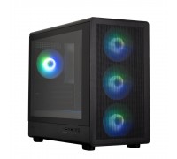 Корпус Zalman M5 без БЖ, 1xUSB3.0, 1xUSB2.0, 1x Type C, 4x120мм ARGB, VGA 410мм, LCS ready, TG Side Panel, ATX, чорний