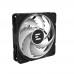 Корпусний вентилятор Zalman AF120 ARGB, 120мм, 600-2000rpm, 4pin PWM, 3pin+5VARGB, 29.7dBa, чорний