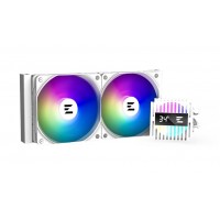 Система рідинного оxолодження  Zalman Alpha 2 A24 ARGB, LGA1851, 1700, 1200, 115x, AM5, AM4, TDP 320W, білий