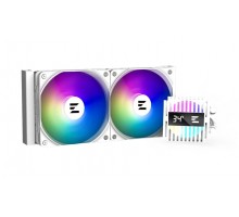 Система рідинного оxолодження  Zalman Alpha 2 A24 ARGB, LGA1851, 1700, 1200, 115x, AM5, AM4, TDP 320W, білий