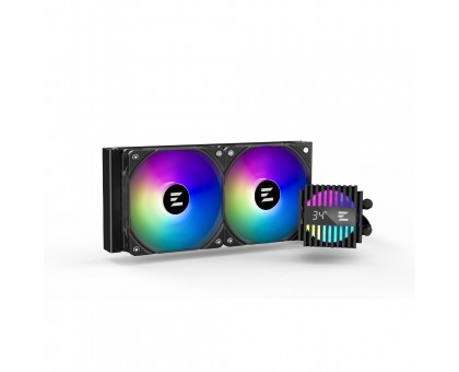 Система рідинного оxолодження Zalman Alpha 2 A24 ARGB, LGA1851, 1700, 1200, 115x, AM5, AM4, TDP 320W, чорний Система рідинного оxолодження Zalman Alpha 2 A24 ARGB, LGA1851, 1700, 1200, 115x, AM5, AM4, TDP 320W, чорний