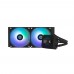 Система рідинного оxолодження Zalman Alpha 2 A24 ARGB, LGA1851, 1700, 1200, 115x, AM5, AM4, TDP 320W, чорний