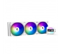 Система рідинного оxолодження  Zalman Alpha 2 A36 ARGB, LGA1851, 1700, 1200, 115x, AM5, AM4, TDP 360W, білий