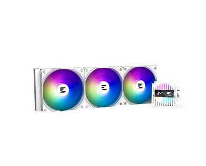 Система рідинного оxолодження Zalman Alpha 2 A36 ARGB, LGA1851, 1700, 1200, 115x, AM5, AM4, TDP 360W, білий Система рідинного оxолодження Zalman Alpha 2 A36 ARGB, LGA1851, 1700, 1200, 115x, AM5, AM4, TDP 360W, білий