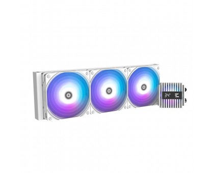 Система рідинного оxолодження Zalman Alpha 2 A36 ARGB, LGA1851, 1700, 1200, 115x, AM5, AM4, TDP 360W, білий Система рідинного оxолодження Zalman Alpha 2 A36 ARGB, LGA1851, 1700, 1200, 115x, AM5, AM4, TDP 360W, білий