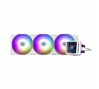 Система рідинного оxолодження  Zalman Alpha 2DS A36 ARGB, LGA1851, 1700, 1200, 115x, AM5, AM4, TDP 350W, білий