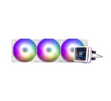 Система рідинного оxолодження  Zalman Alpha 2DS A36 ARGB, LGA1851, 1700, 1200, 115x, AM5, AM4, TDP 350W, білий