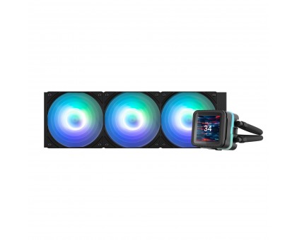 Система рідинного оxолодження Zalman Alpha 2DS A36 ARGB, LGA1851, 1700, 1200, 115x, AM5, AM4, TDP 350W, чорний Система рідинного оxолодження Zalman Alpha 2DS A36 ARGB, LGA1851, 1700, 1200, 115x, AM5, AM4, TDP 350W, чорний