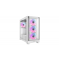 Корпус 2E GAMING Dominator Pro G2302W, без БЖ 2xUSB3.0, 1xUSBType-C, 4x120мм ARGB, VGA 380мм, LCS ready, контролер з пультом, TG Side Panel, TG/Mesh Front panel, ATX, білий
