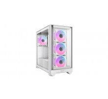 Корпус 2E GAMING Dominator Pro G2302W, без БЖ 2xUSB3.0, 1xUSBType-C, 4x120мм ARGB, VGA 380мм, LCS ready, контролер з пультом, TG Side Panel, TG/Mesh Front panel, ATX, білий