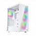 Корпус 2E GAMING Aruba G3313W, без БП 1xUSB3.0, 2xUSB2.0, 5x120мм ARGB, VGA 330мм, LCS ready, HUB, TG Side Panel, ATX, белый