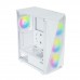 Корпус 2E GAMING Aruba G3313W, без БП 1xUSB3.0, 2xUSB2.0, 5x120мм ARGB, VGA 330мм, LCS ready, HUB, TG Side Panel, ATX, белый