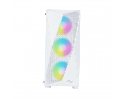 Корпус 2E GAMING Aruba G3313W, без БП 1xUSB3.0, 2xUSB2.0, 5x120мм ARGB, VGA 330мм, LCS ready, HUB, TG Side Panel, ATX, белый Корпус 2E GAMING Aruba G3313W, без БП 1xUSB3.0, 2xUSB2.0, 5x120мм ARGB, VGA 330мм, LCS ready, HUB, TG Side Panel, ATX, белый
