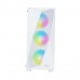 Корпус 2E GAMING Aruba G3313W, без БП 1xUSB3.0, 2xUSB2.0, 5x120мм ARGB, VGA 330мм, LCS ready, HUB, TG Side Panel, ATX, белый