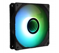 Корпусний вентилятор 2E GAMING Air Cool Infinity ACF120IW-ARGB, 120мм, 1200rpm, 3pin, 3pin +5VARGB, 23dBa, чорний