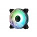 Корпусный вентилятор 2E GAMING Air Cool Infinity M ACF120IMW-ARGB, 120мм, 1200rpm, 3pin, 3pin +5VARGB 22dBa чёрный