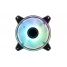 Корпусный вентилятор 2E GAMING Air Cool Infinity M ACF120IMW-ARGB, 120мм, 1200rpm, 3pin, 3pin +5VARGB 22dBa чёрный