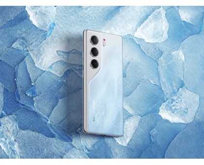 Смартфон TECNO Camon 40 (CM5) 6.78" 8/256ГБ, 2SIM, 5200мА•ч, Glacier White Смартфон TECNO Camon 40 (CM5) 6.78" 8/256ГБ, 2SIM, 5200мА•ч, Glacier White