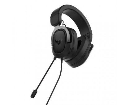 Гарнітура ігрова ASUS TUF H3, mini-jack/dual 3.5мм, 1.2м/1м, gun metal Гарнітура ігрова ASUS TUF H3, mini-jack/dual 3.5мм, 1.2м/1м, gun metal