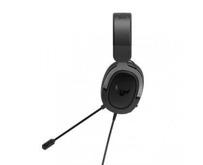 Гарнітура ігрова ASUS TUF H3, mini-jack/dual 3.5мм, 1.2м/1м, gun metal Гарнітура ігрова ASUS TUF H3, mini-jack/dual 3.5мм, 1.2м/1м, gun metal