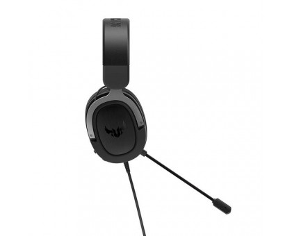Гарнітура ігрова ASUS TUF H3, mini-jack/dual 3.5мм, 1.2м/1м, gun metal Гарнітура ігрова ASUS TUF H3, mini-jack/dual 3.5мм, 1.2м/1м, gun metal