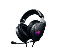 Гарнітура ігрова ASUS ROG Theta, 7.1, USB-A/USB-C, RGB, 1м/1.2м, чорний